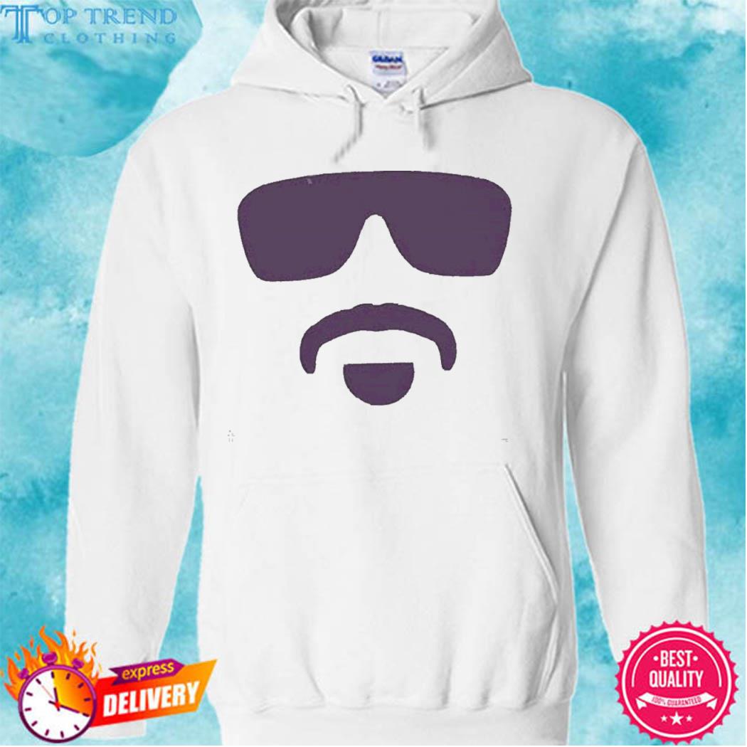 Official lsu Baseball Moustache And Glasses Shirt hoodie