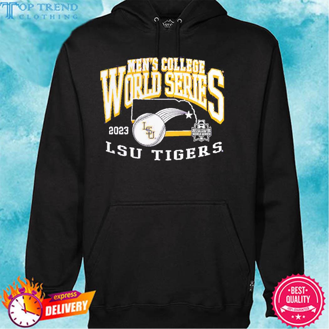 Official Lsu Tigers 2023 Ncaa Men’s Baseball College World Series T-Shirt hoodie