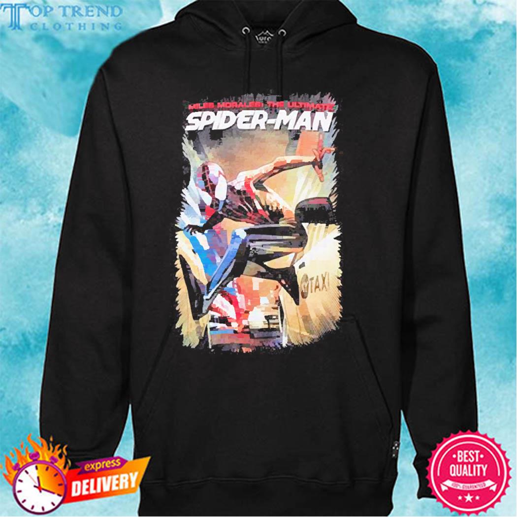 Official Marvel Miles Morales the Ultimate Spider-Man Cover Shirt hoodie