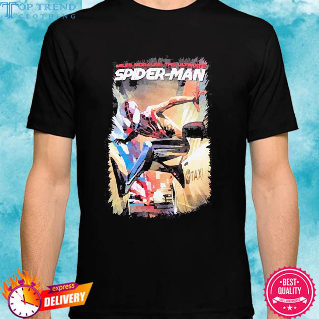 Official Marvel Miles Morales the Ultimate Spider-Man Cover Shirt