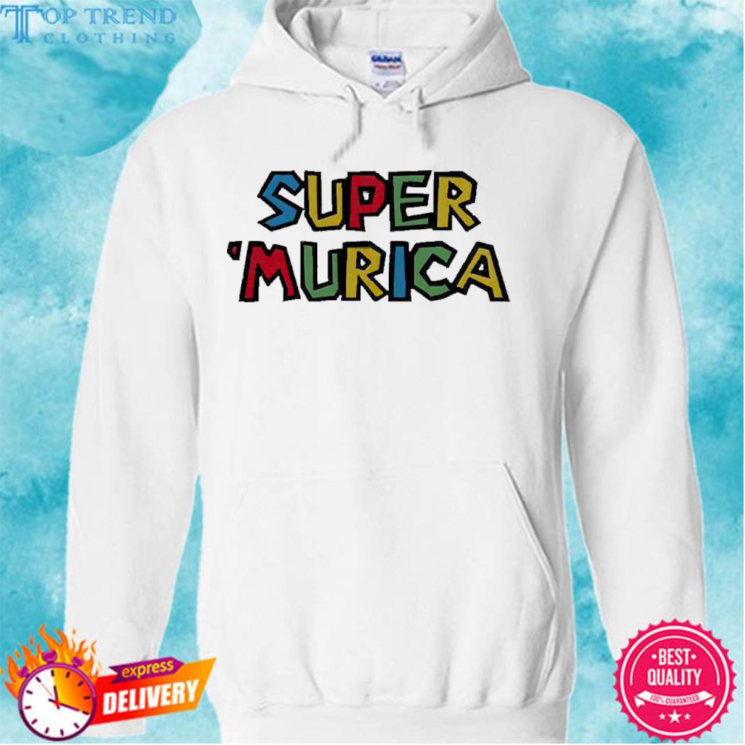Official Super Murica Mario game s hoodie