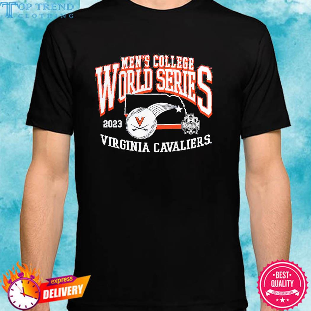 Official Virginia Cavaliers 2023 Ncaa Men’s Baseball College World Series T-Shirt