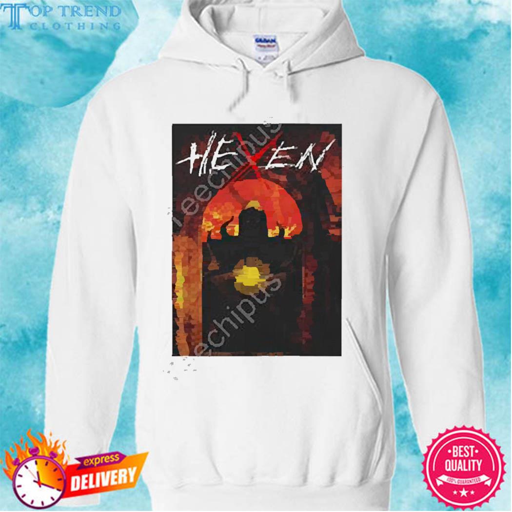 Phil Spencer Wearing A Hexen Shirt hoodie